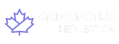 GCMS Notes Request