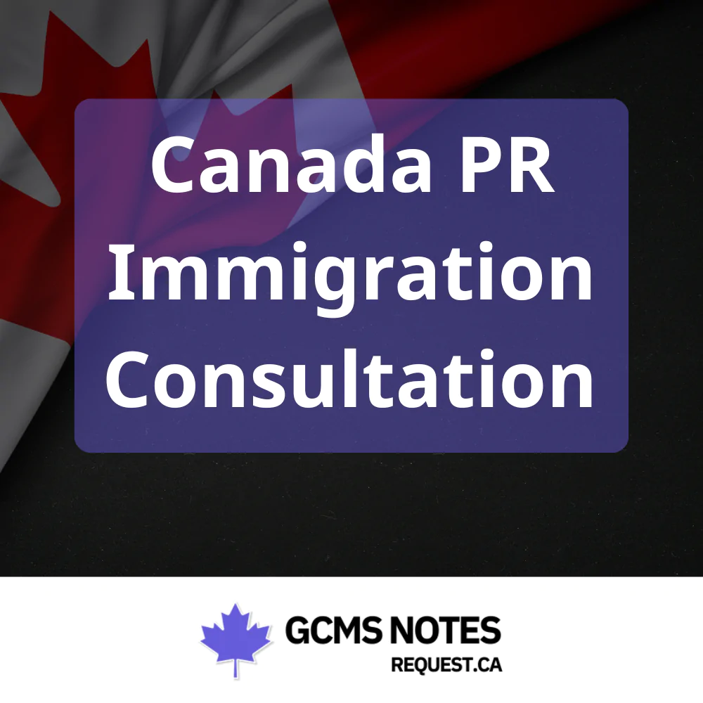 Canada PR Immigration Consultation