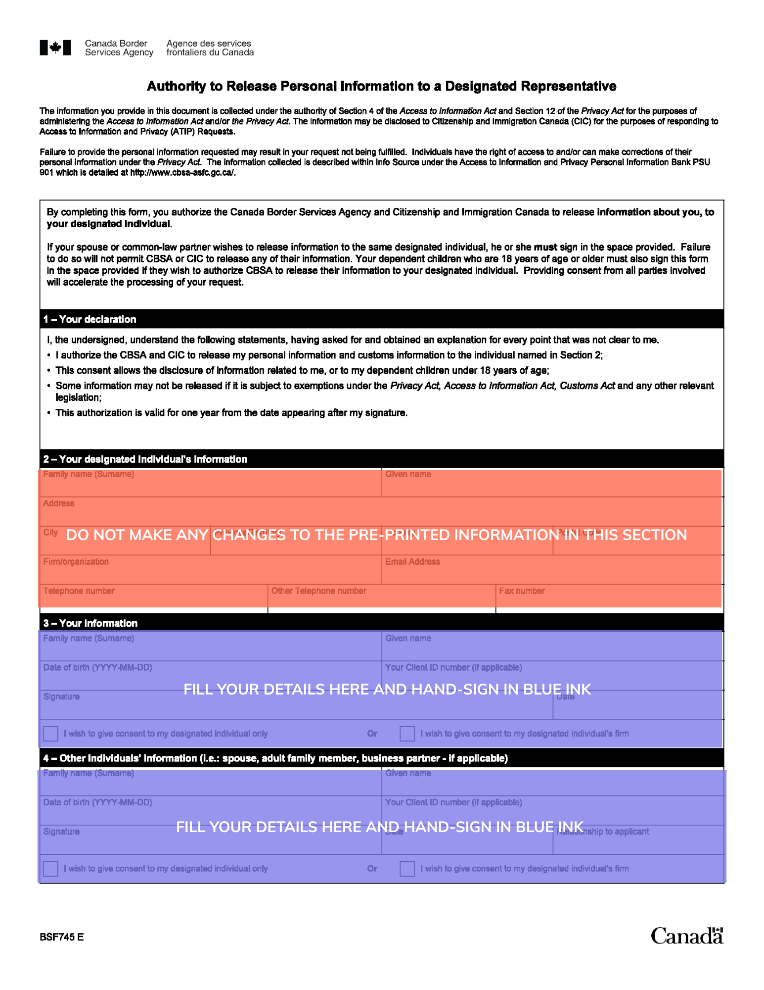 IRCC consent form sample bsf745